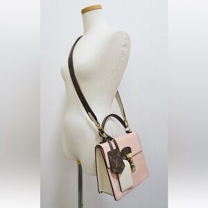 Louis Vuitton Pink and Brown Crossbody Bag